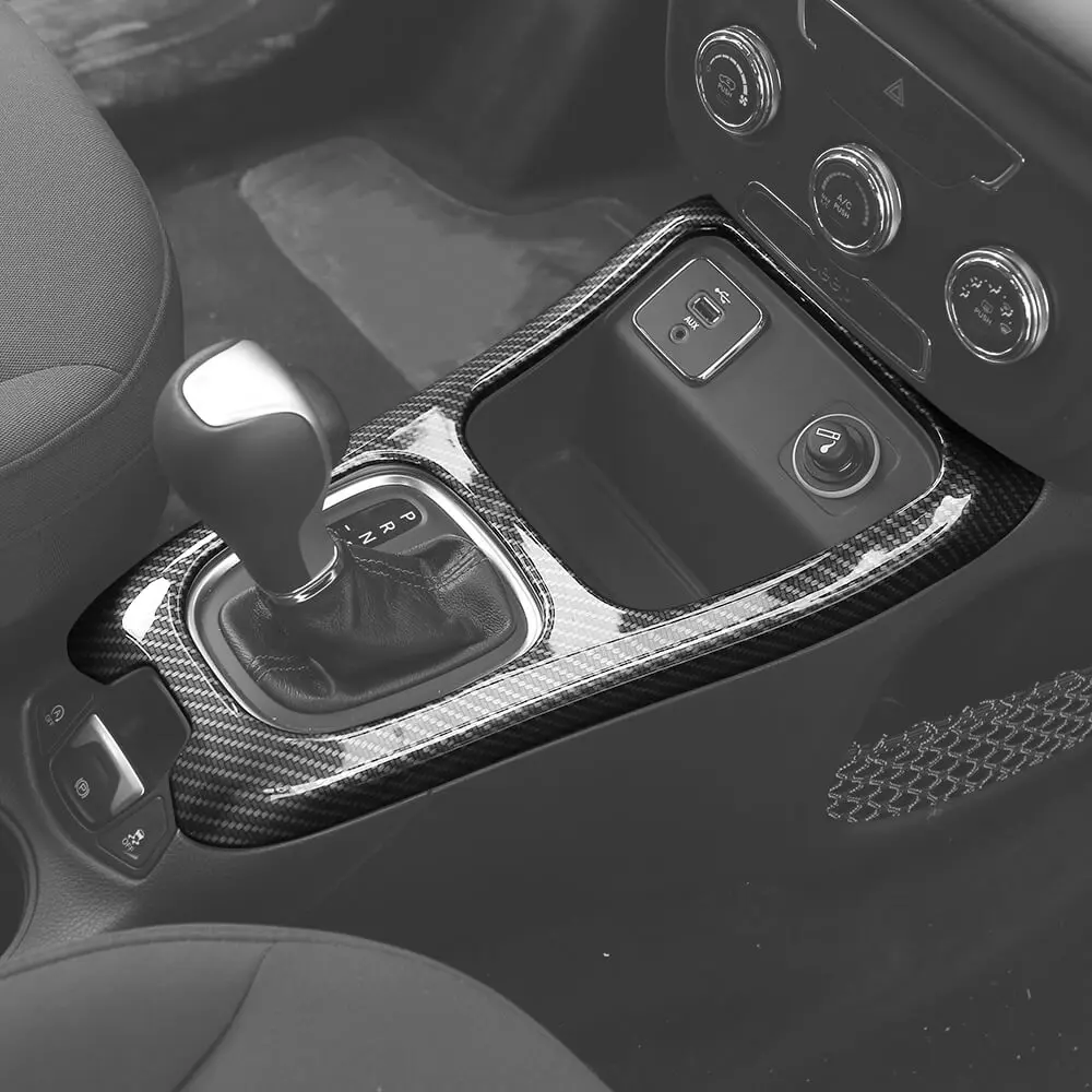 For 2017–2020 Jeep Compass Gear Shift Panel Frame Trim Cover – Interior Console Decor - Image 4