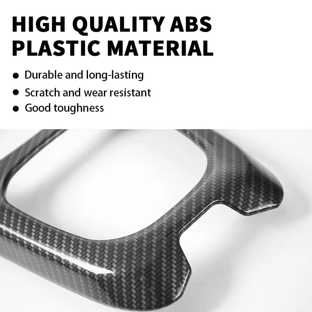 For 2017–2020 Jeep Compass Gear Shift Panel Frame Trim Cover – Interior Console Decor - Image 6