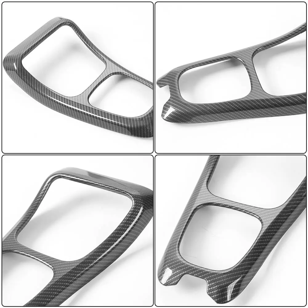 For 2017–2020 Jeep Compass Gear Shift Panel Frame Trim Cover – Interior Console Decor - Image 8