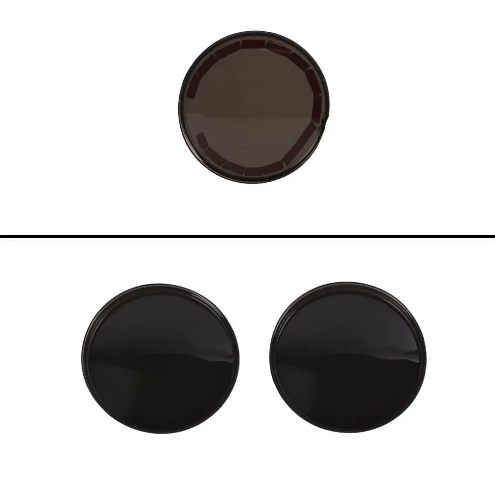 For 2017-2020 Jeep Compass 1 Set Front Fog Light Lamp Cover Trim Decor Smoked Black - Image 6