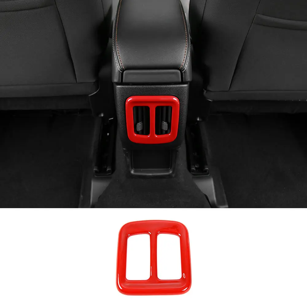 For 2017–2020 Jeep Compass Rear Seat Air Outlet Vent Frame Trim – Rear Center Console AC Vent Cover