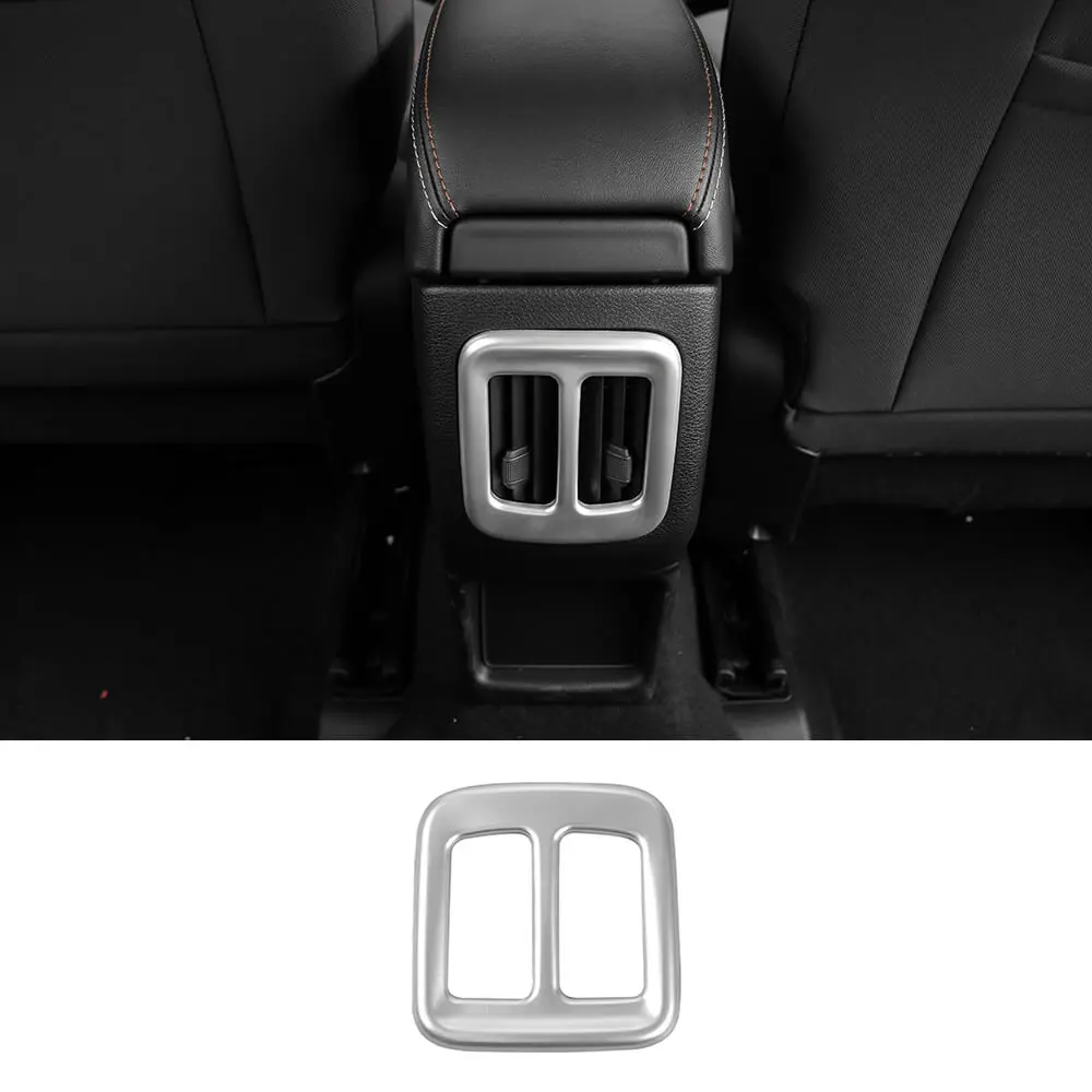 For 2017–2020 Jeep Compass Rear Seat Air Outlet Vent Frame Trim – Rear Center Console AC Vent Cover - Image 10