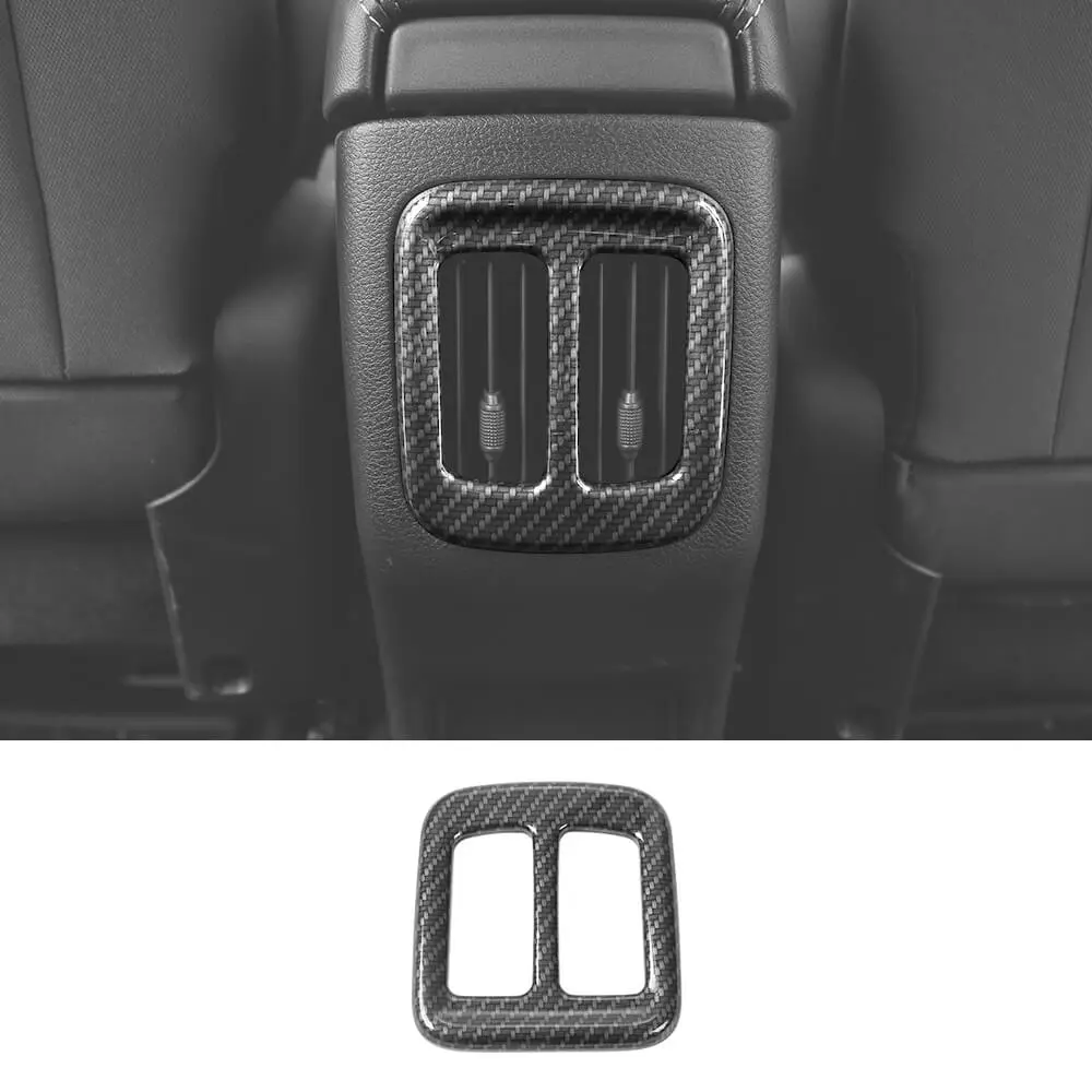 For 2017–2020 Jeep Compass Rear Seat Air Outlet Vent Frame Trim – Rear Center Console AC Vent Cover - Image 13