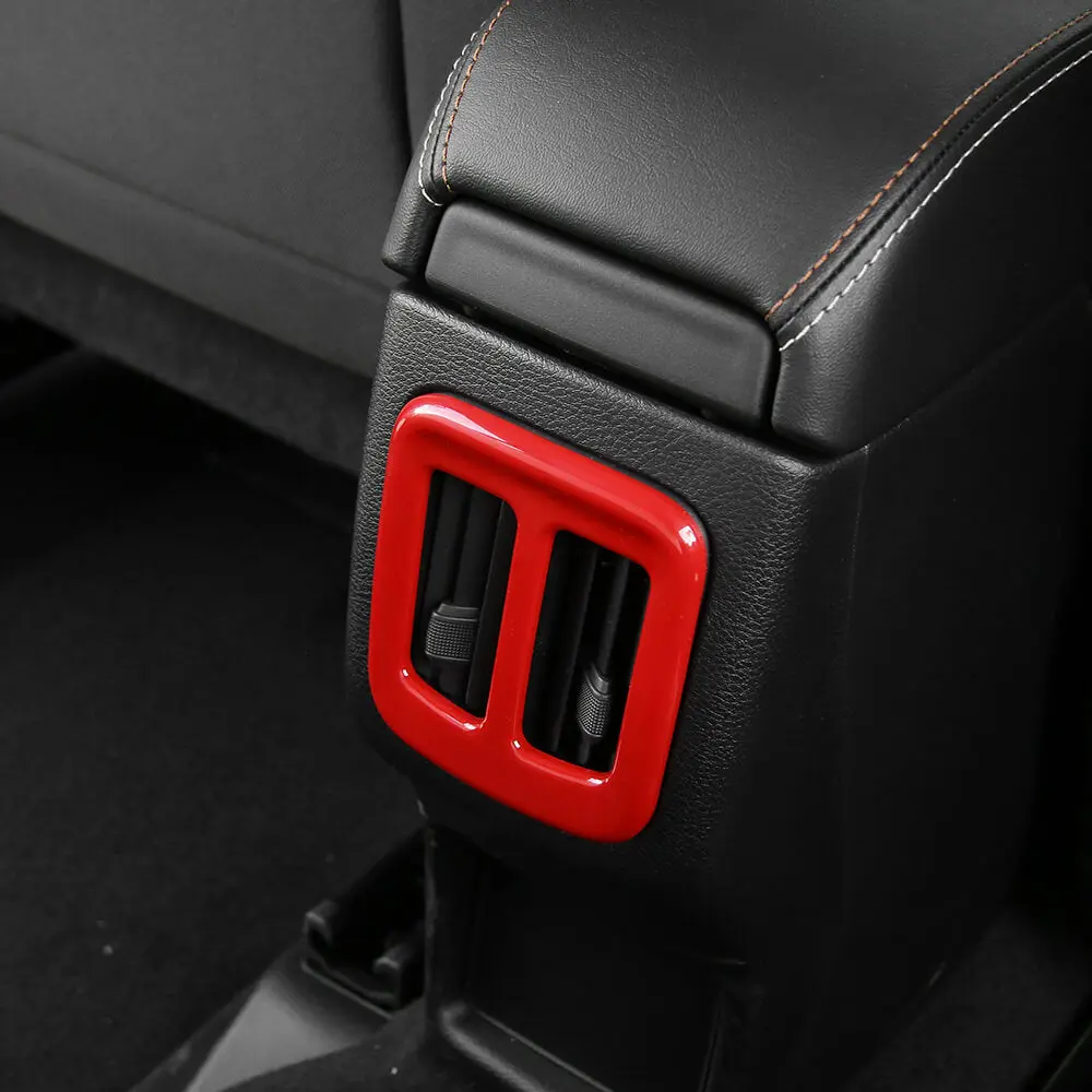 For 2017–2020 Jeep Compass Rear Seat Air Outlet Vent Frame Trim – Rear Center Console AC Vent Cover - Image 3