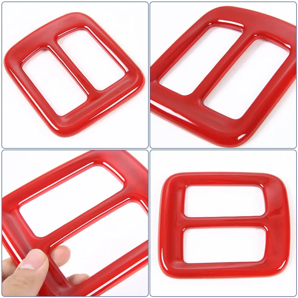 For 2017–2020 Jeep Compass Rear Seat Air Outlet Vent Frame Trim – Rear Center Console AC Vent Cover - Image 9