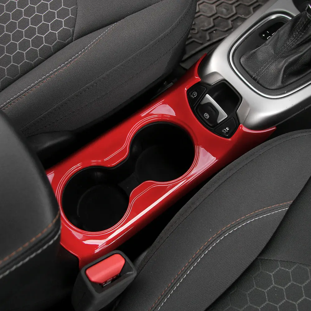 For 2017-2020 Jeep Compass Water Cup Holder Panel Cover Trim Frame - Image 3