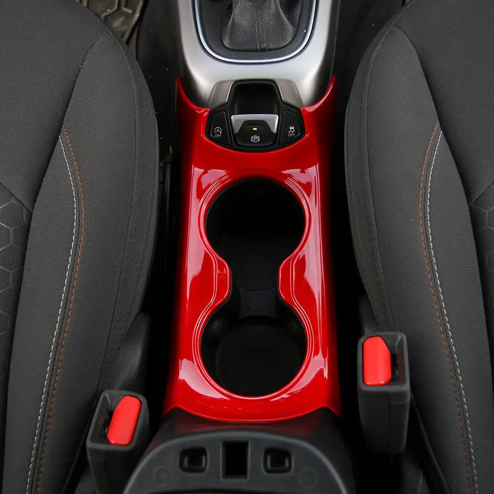 For 2017-2020 Jeep Compass Water Cup Holder Panel Cover Trim Frame - Image 5