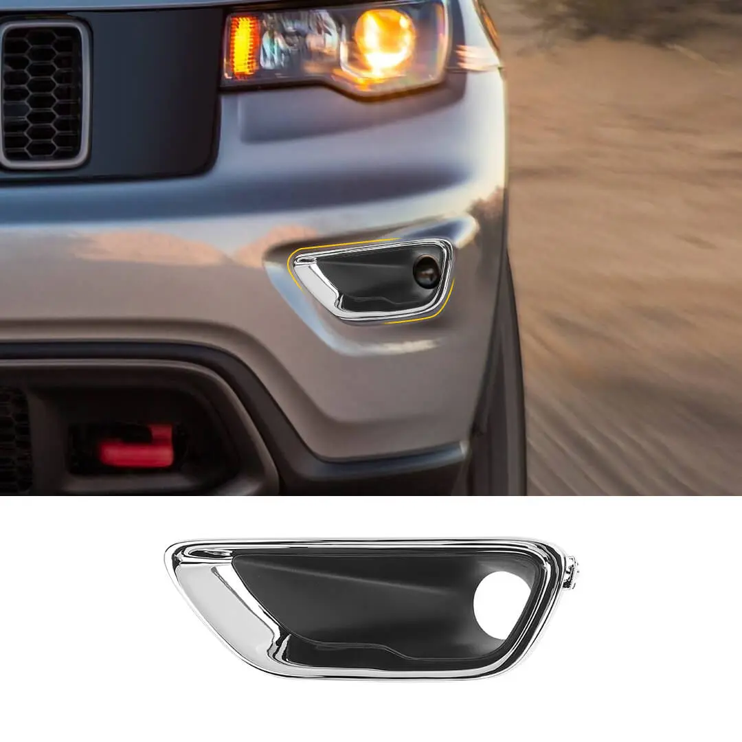 For 2017-2021 Jeep Grand Cherokee WK2 Original Car Front Bumper Fog Light Cover--Original Accessories - Image 12