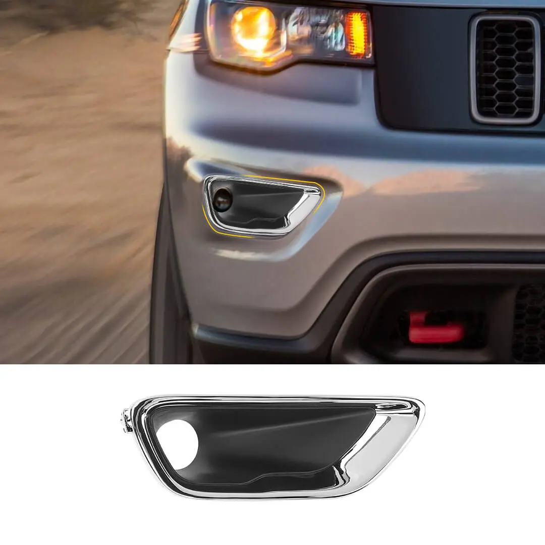 For 2017-2021 Jeep Grand Cherokee WK2 Original Car Front Bumper Fog Light Cover--Original Accessories - Image 13