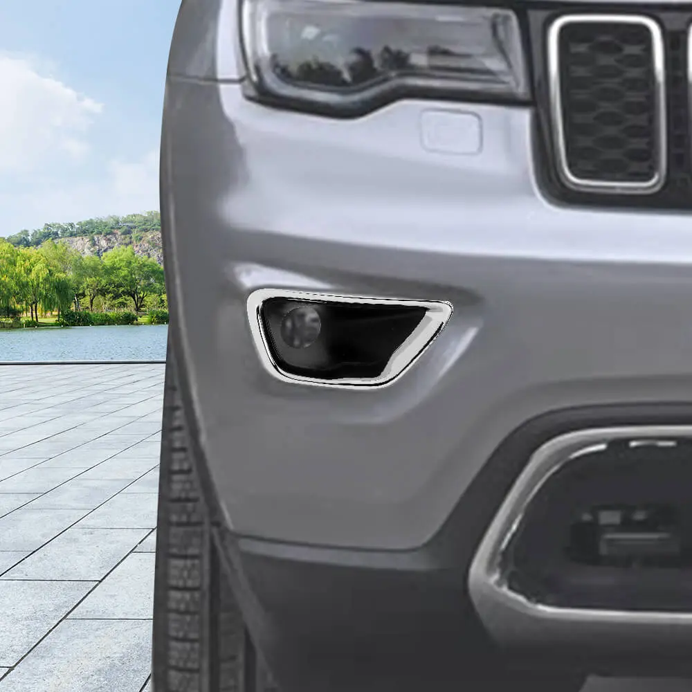 For 2017-2021 Jeep Grand Cherokee WK2 Original Car Front Bumper Fog Light Cover--Original Accessories - Image 3