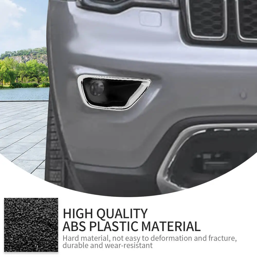 For 2017-2021 Jeep Grand Cherokee WK2 Original Car Front Bumper Fog Light Cover--Original Accessories - Image 6