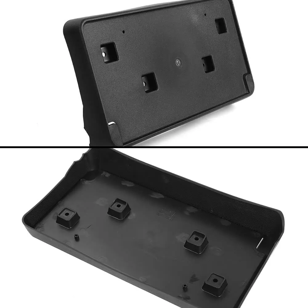 For 2017-2023 Jeep Grand Cherokee Front License Plate Mounting Bracket Black - Image 10