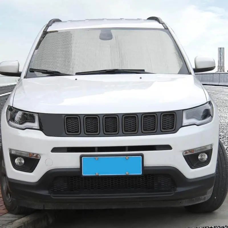 For 2017-2025 Jeep Compass Car Window Sunshade Anti UV Ray Sun Visor Protector Cover (8 pcs) - Image 4