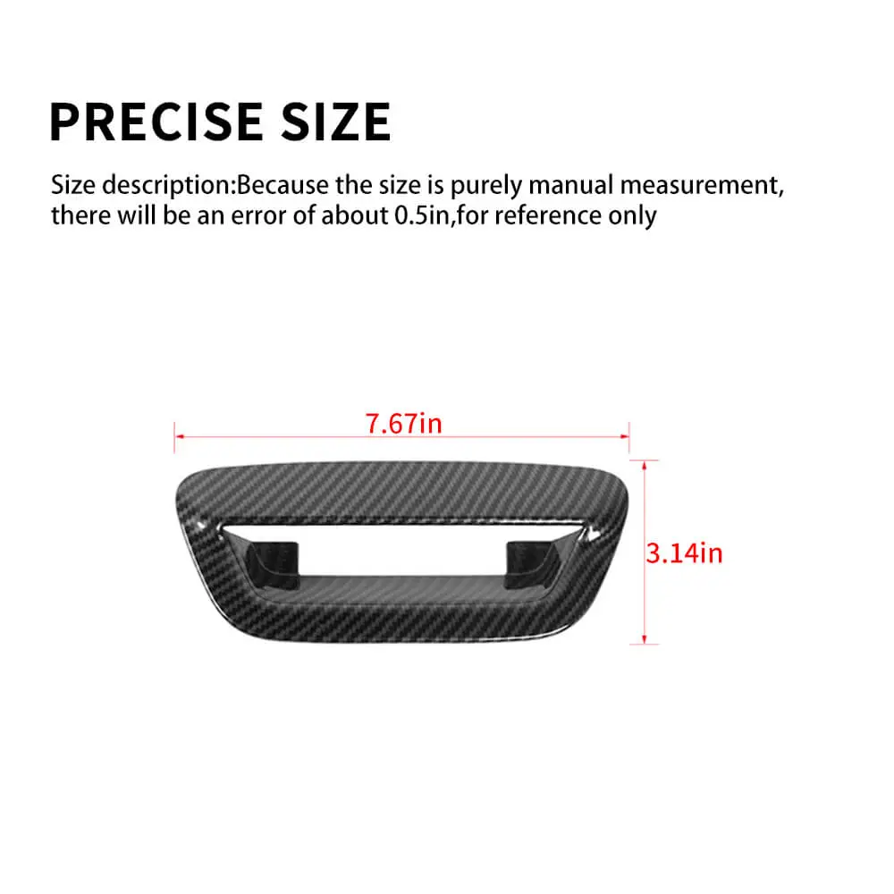 For 2017-2025 Jeep Compass Tailgate Rear Door Handle Cover Shell – Protective Exterior Trim - Image 10