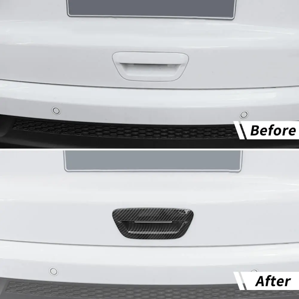 For 2017-2025 Jeep Compass Tailgate Rear Door Handle Cover Shell – Protective Exterior Trim - Image 2