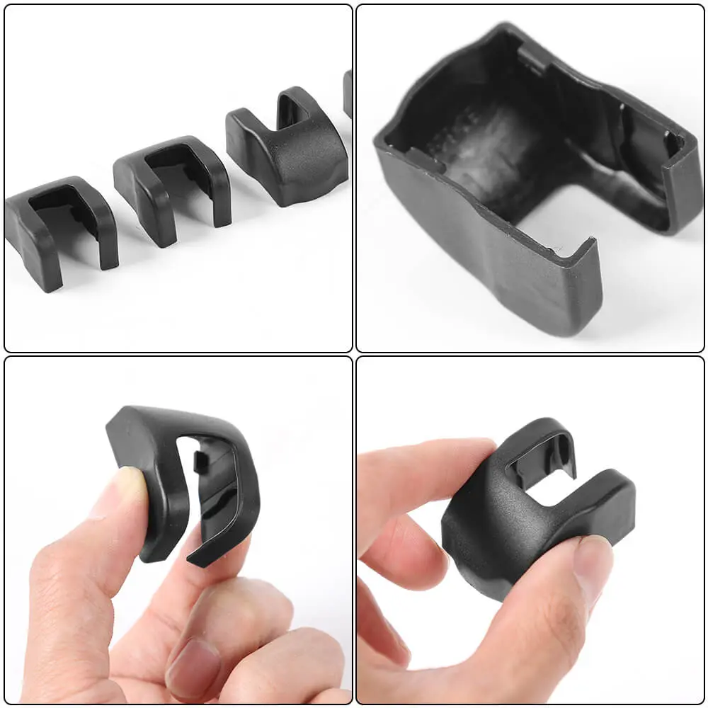 For Jeep 2017+ Compass & 2015+ Renegade Door Limiting Stopper Cover Trim – Door Stop Protector - Image 10