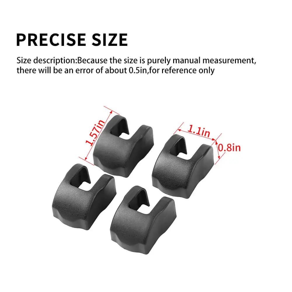 For Jeep 2017+ Compass & 2015+ Renegade Door Limiting Stopper Cover Trim – Door Stop Protector - Image 8