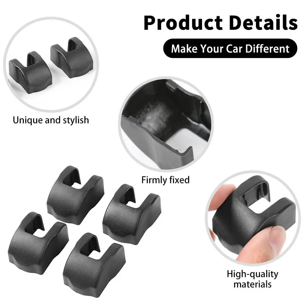 For Jeep 2017+ Compass & 2015+ Renegade Door Limiting Stopper Cover Trim – Door Stop Protector - Image 9