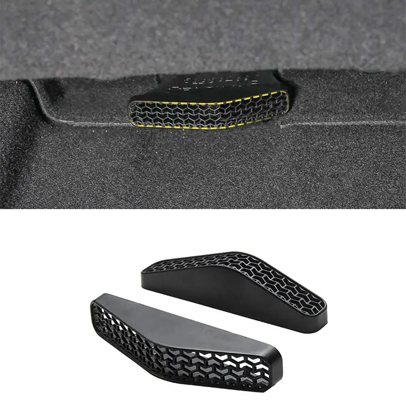 For 2017+ Jeep Compass/2016+ Renegade Seat Under Lower Air Outlet Vent Dust Trim Cover (2 pcs) - Image 10