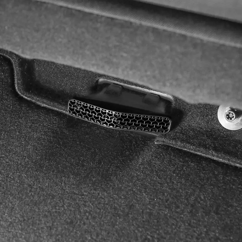 For 2017+ Jeep Compass/2016+ Renegade Seat Under Lower Air Outlet Vent Dust Trim Cover (2 pcs) - Image 3