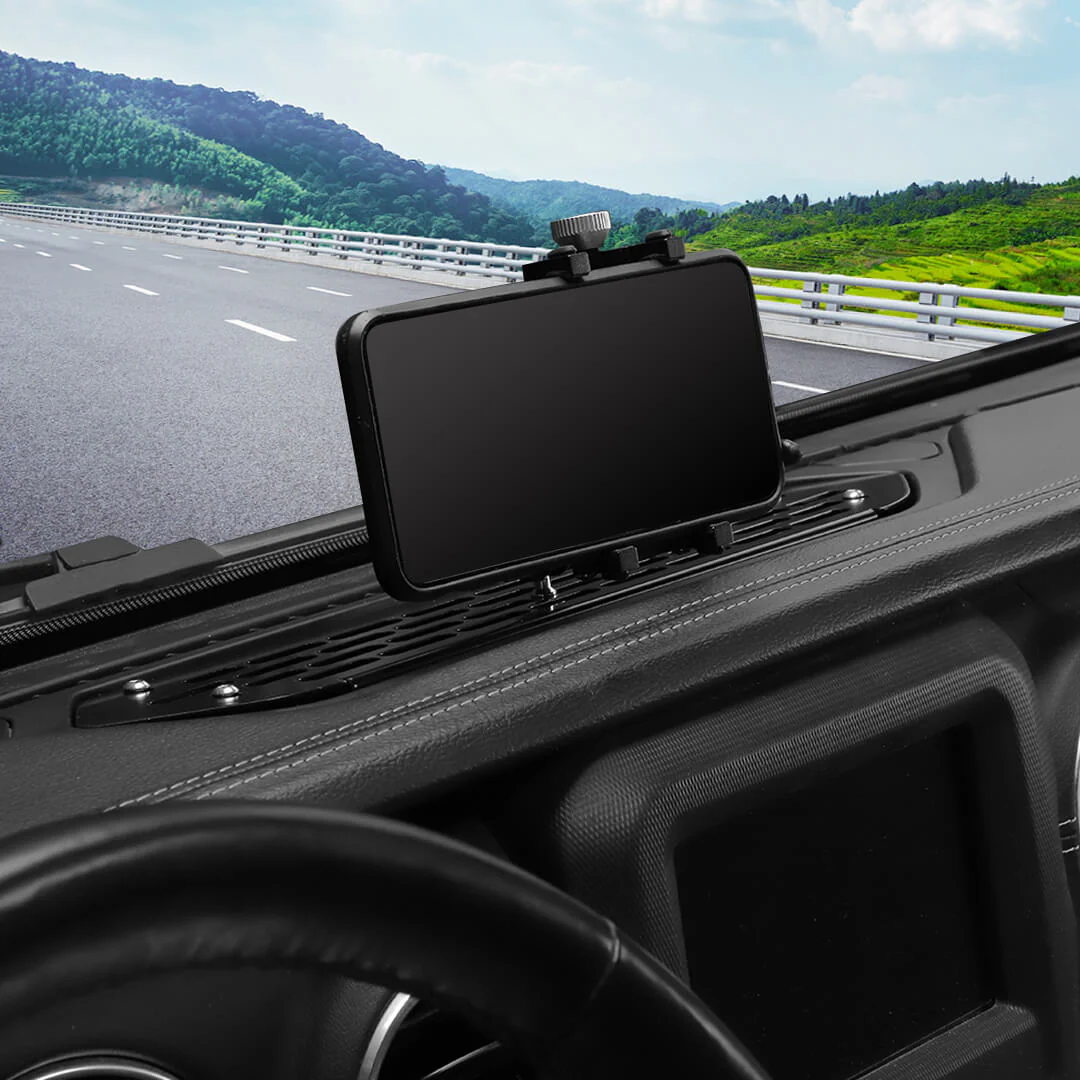 For 2018-2023 Jeep Wrangler JL/Gladiator JT Interior Center Console Mulfuntion Expand Phone Holder Bracket - Image 5