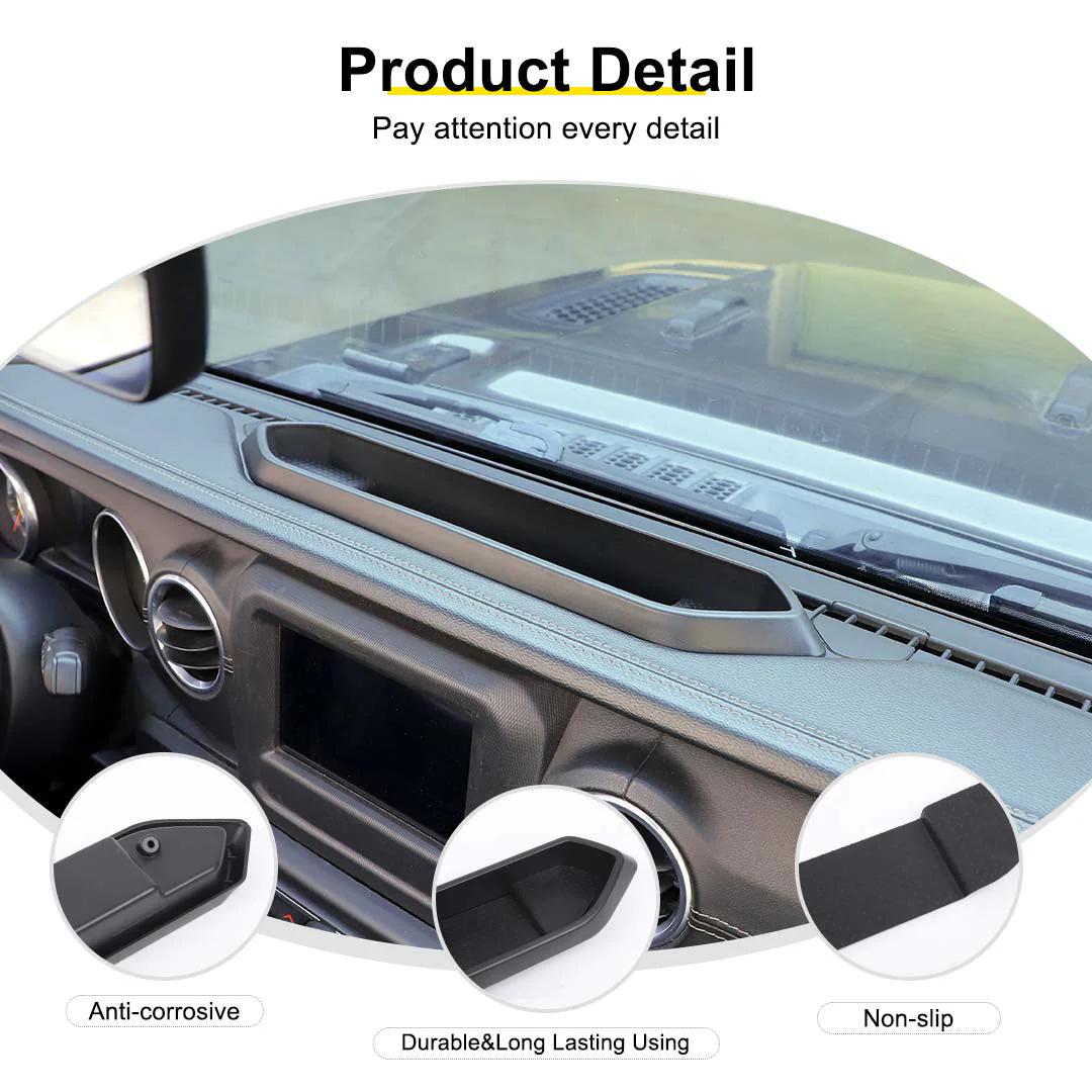For 2018-2023 Jeep Wrangler JL & Gladiator JT Interior Center Console Storage Box Accessories - Image 7