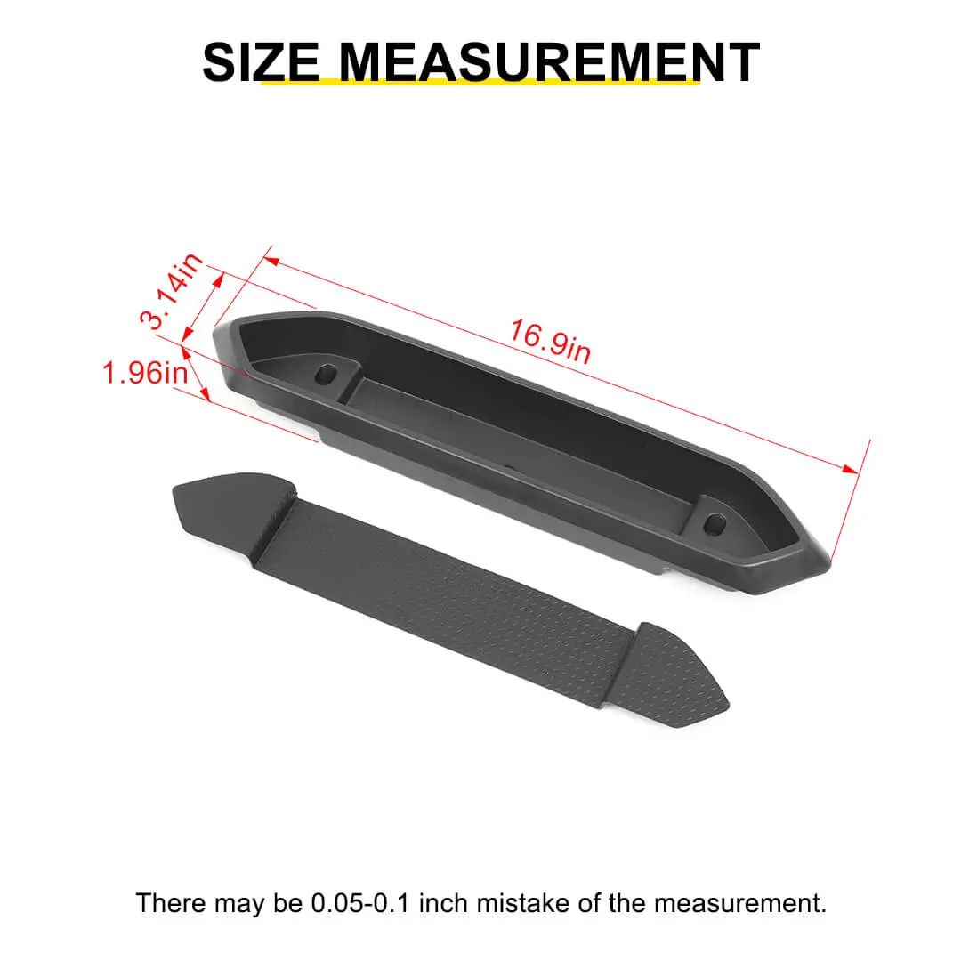 For 2018-2023 Jeep Wrangler JL & Gladiator JT Interior Center Console Storage Box Accessories - Image 8