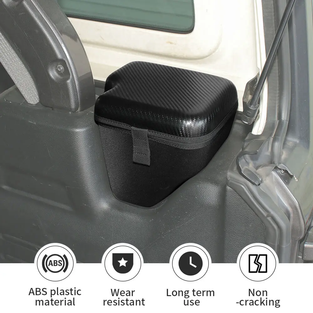 For 2018-2023 Jeep Wrangler JLU 4 Door Rear Trunk Side Storage Bag Pockets Box - Image 6