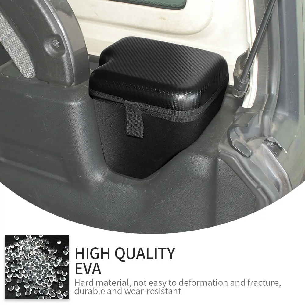 For 2018-2023 Jeep Wrangler JLU 4 Door Rear Trunk Side Storage Bag Pockets Box - Image 8