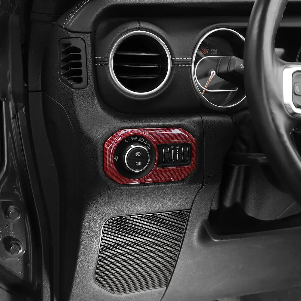 For 2018-2023 Jeep Wrangler JL & Gladiator JT 21-Piece Interior Dash & Center Console Accent Cover Trim Kit - Image 6