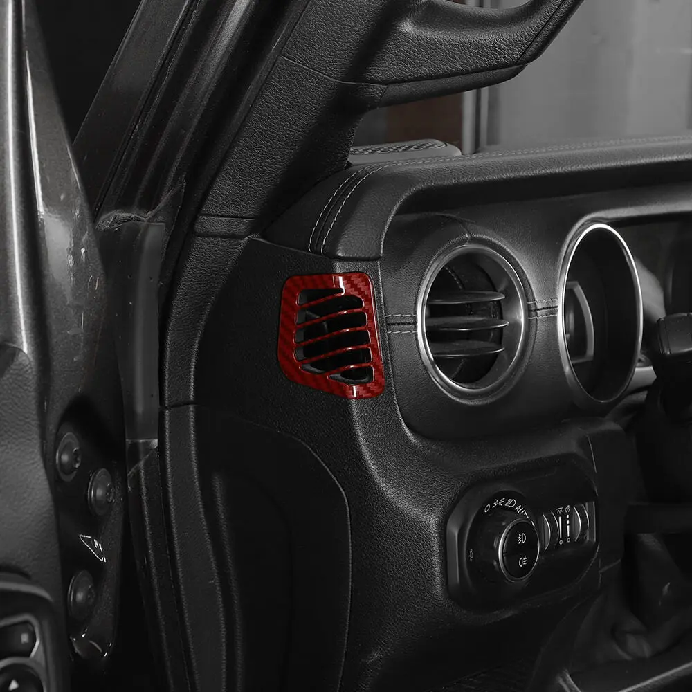 For 2018-2023 Jeep Wrangler JL & Gladiator JT 21-Piece Interior Dash & Center Console Accent Cover Trim Kit - Image 7