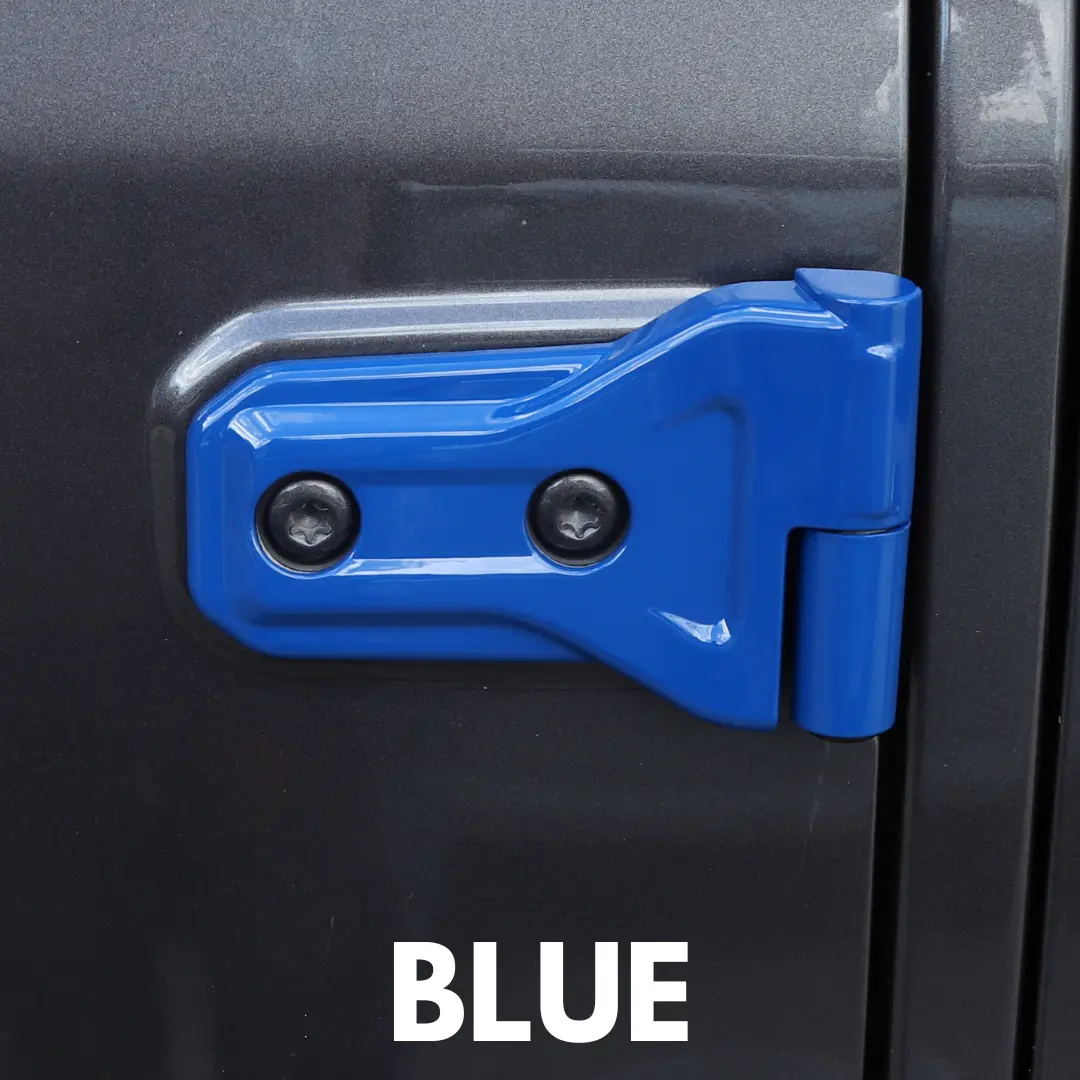 For 2020-2025 Jeep Gladiator 24PCS Exterior Trim Kits Door & Hood Hinge Covers - Image 18
