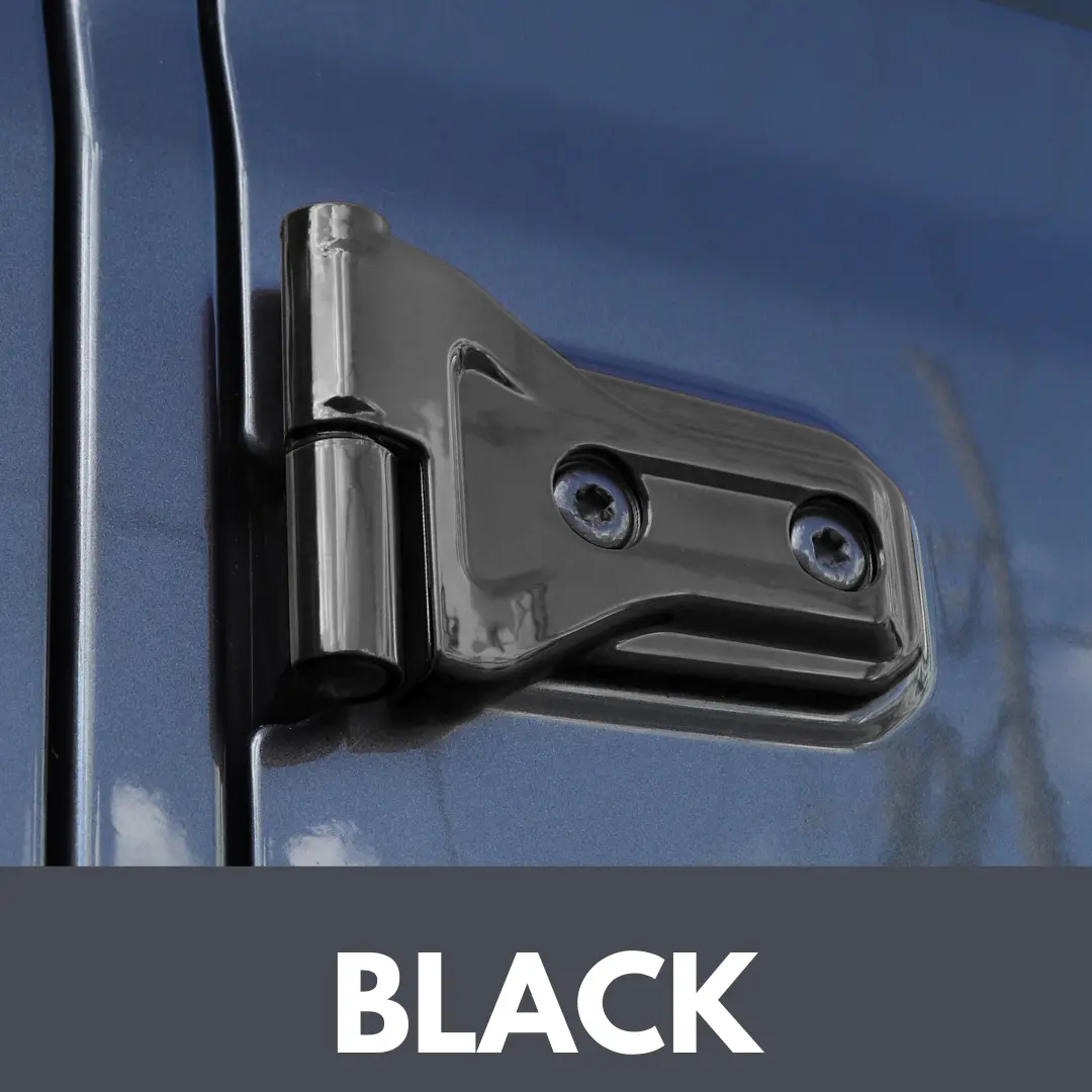 For 2020-2025 Jeep Gladiator 24PCS Exterior Trim Kits Door & Hood Hinge Covers - Image 30