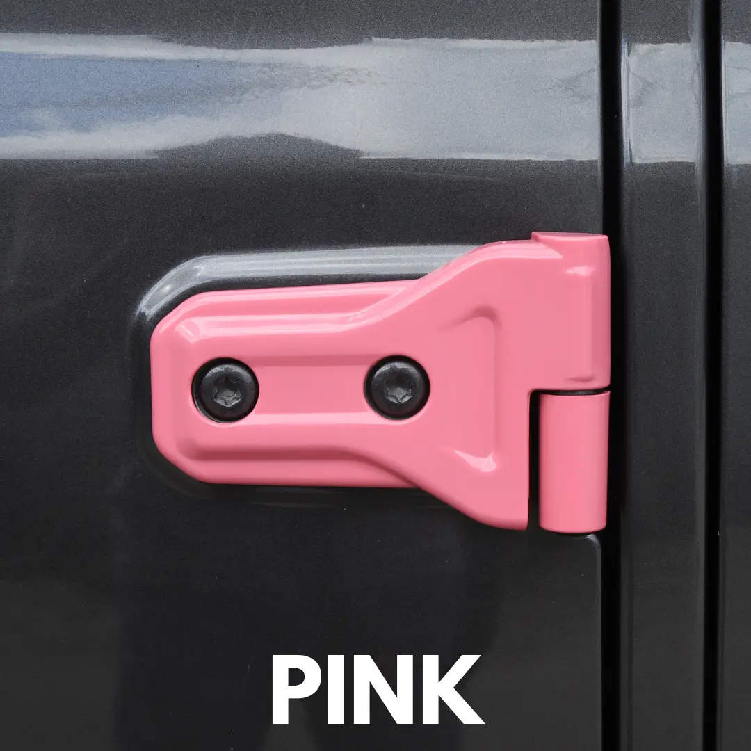 For 2020-2025 Jeep Gladiator 24PCS Exterior Trim Kits Door & Hood Hinge Covers - Image 6