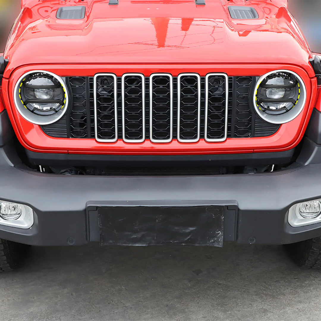 For 2018+ Jeep Gladiator JT Car Rear Halogen Lamp Taillight & Front Headlight Decor Cover Trim Kit (6 pcs) - Image 3