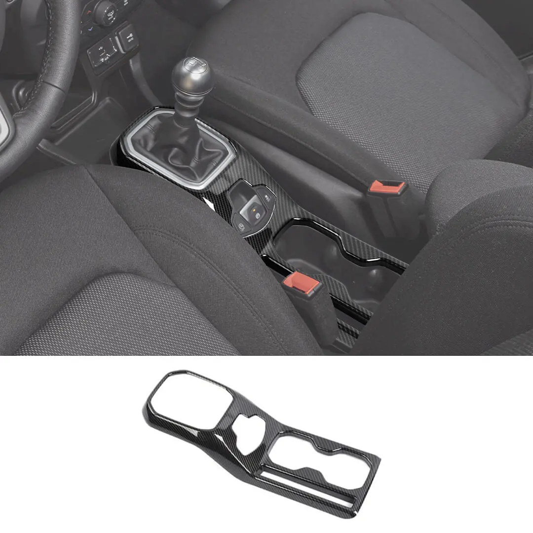 For 2018+ Jeep Renegade Gear Shift Frame Decor Pannel Cover Trim