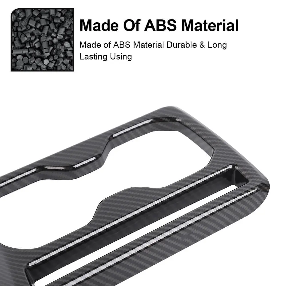 For 2018+ Jeep Renegade Gear Shift Frame Decor Pannel Cover Trim - Image 4