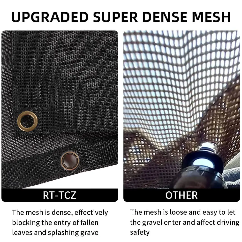 For 2018+ Jeep Wrangler JL 2Door Mesh Shade Top Cover Provides UV Insulation Net Short Size - Image 6