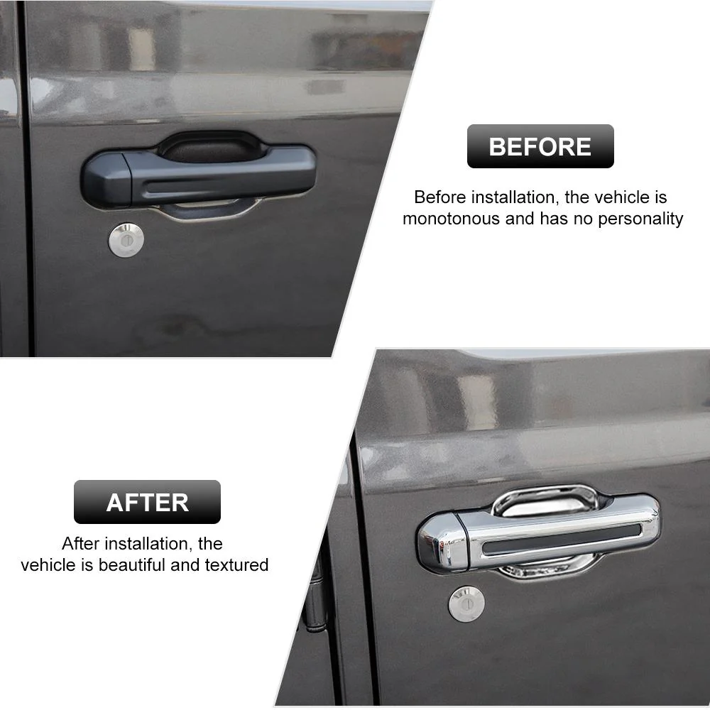 For 2018+ Jeep Wrangler JL 2-Door Car Handle Shell Door Bowl Cover Trim Decor (9 pcs) - Image 11