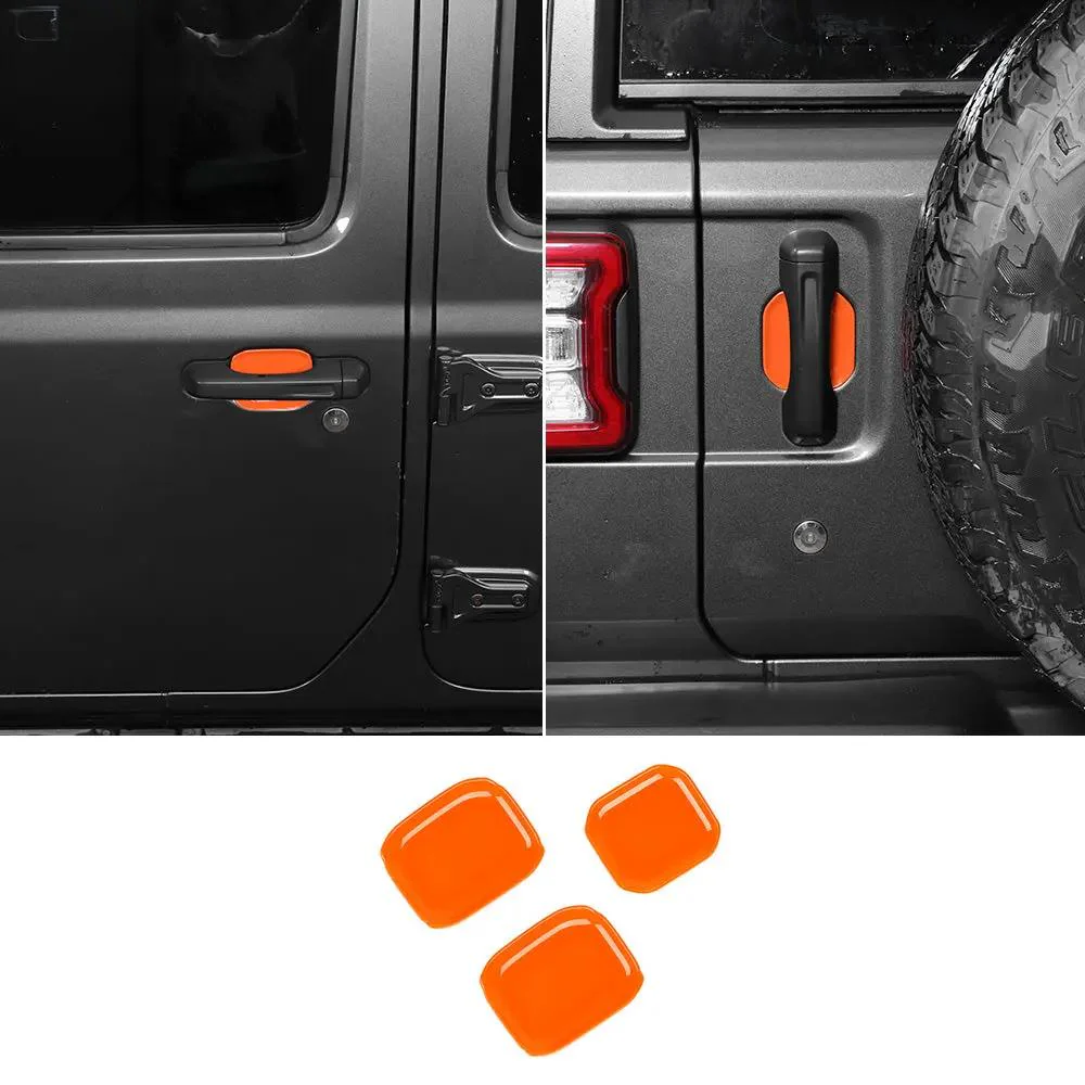 For 2018+ Jeep Wrangler JL Door Handle Bowl Trims 2Dr 3PCS - Image 13