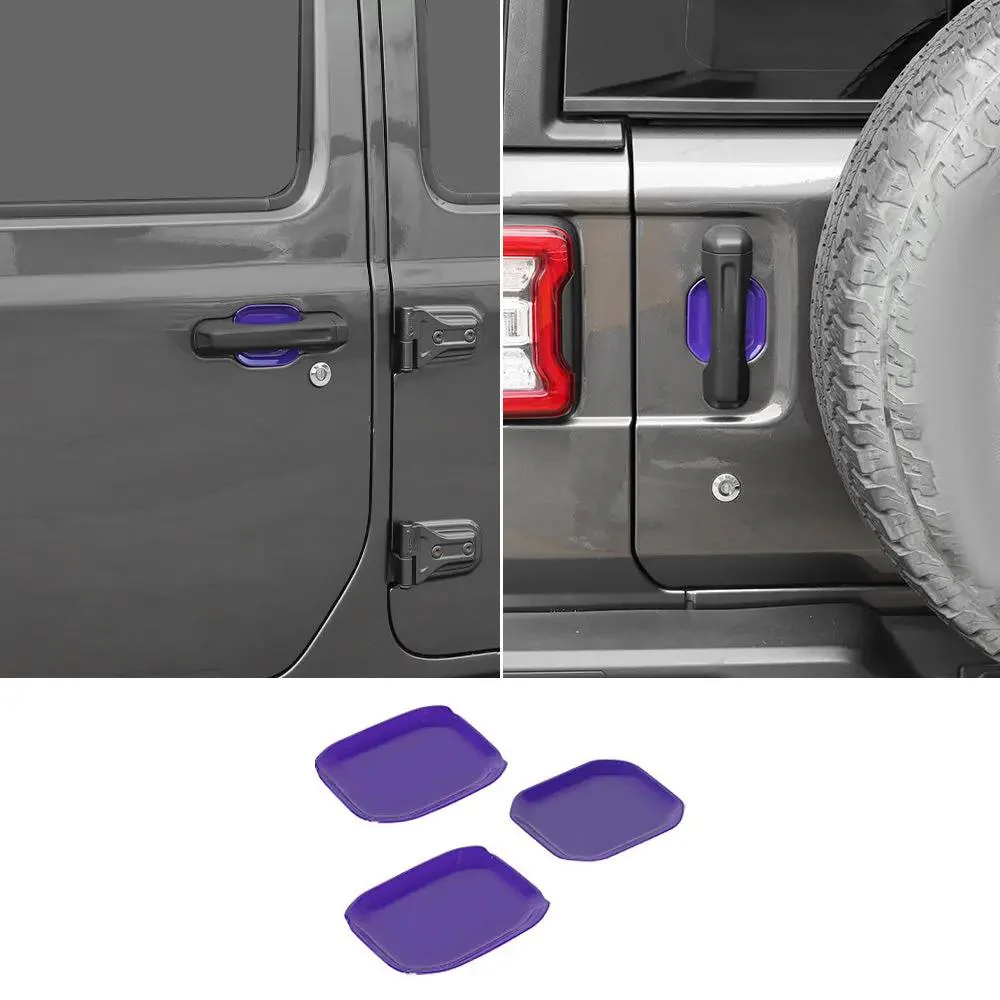 For 2018+ Jeep Wrangler JL Door Handle Bowl Trims 2Dr 3PCS - Image 20