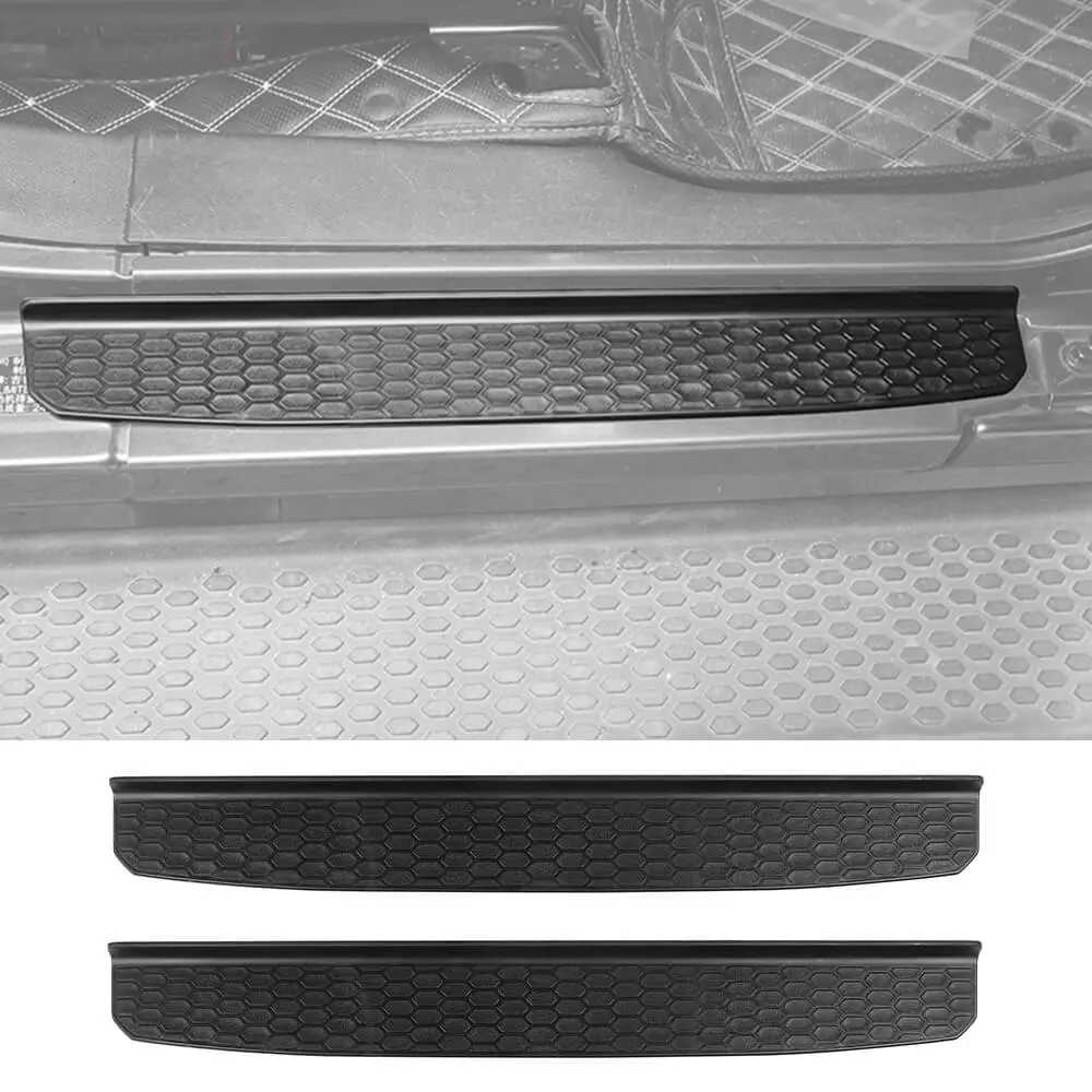 For 2018+ Jeep Wrangler JL & Gladiator JT 2-Door Door Sill Entry Guards Plate Trim Cover - Image 10