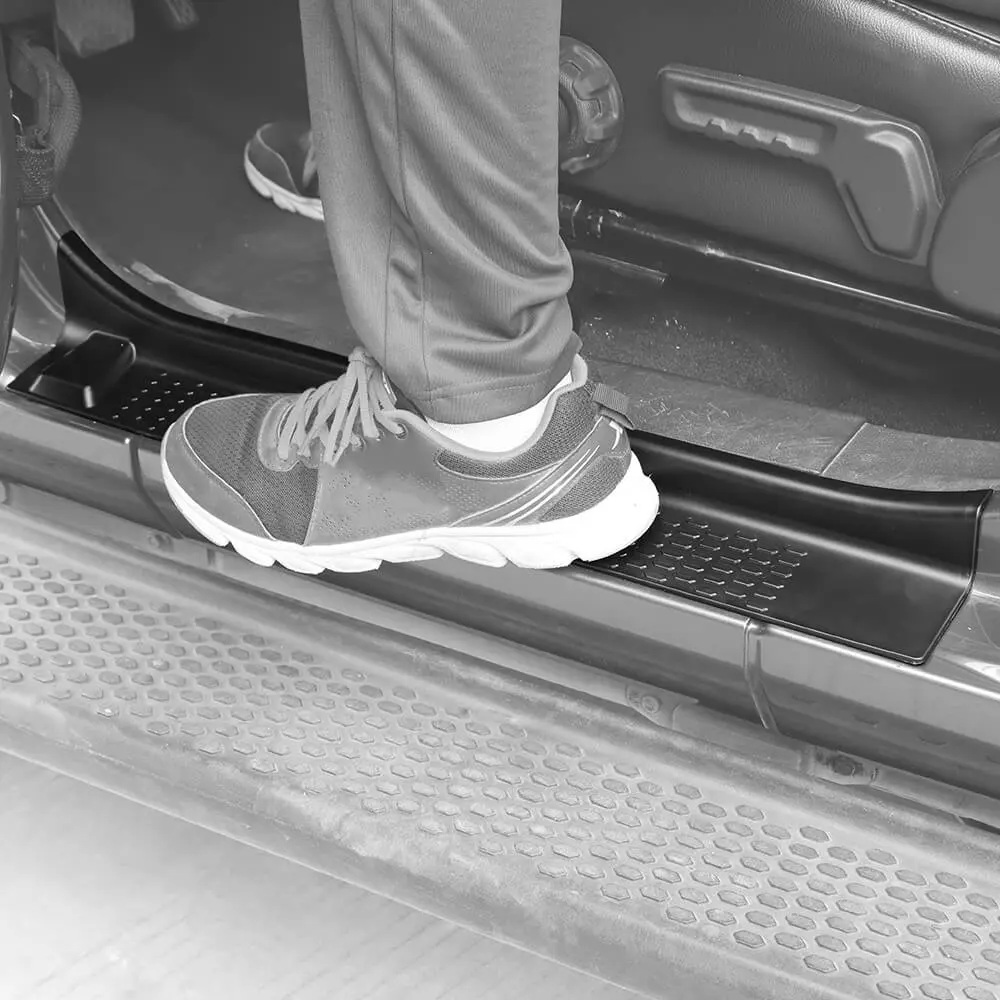 For 2018+ Jeep Wrangler JL & Gladiator JT 2-Door Door Sill Entry Guards Plate Trim Cover - Image 5