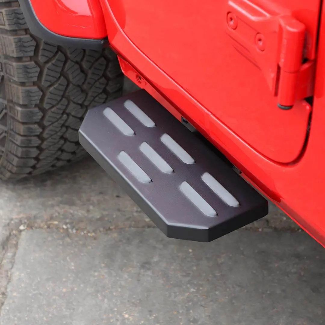 For 2018+ Jeep Wrangler JL & Gladiator JT Car Door Foot Step Pedal Accessories - Image 5