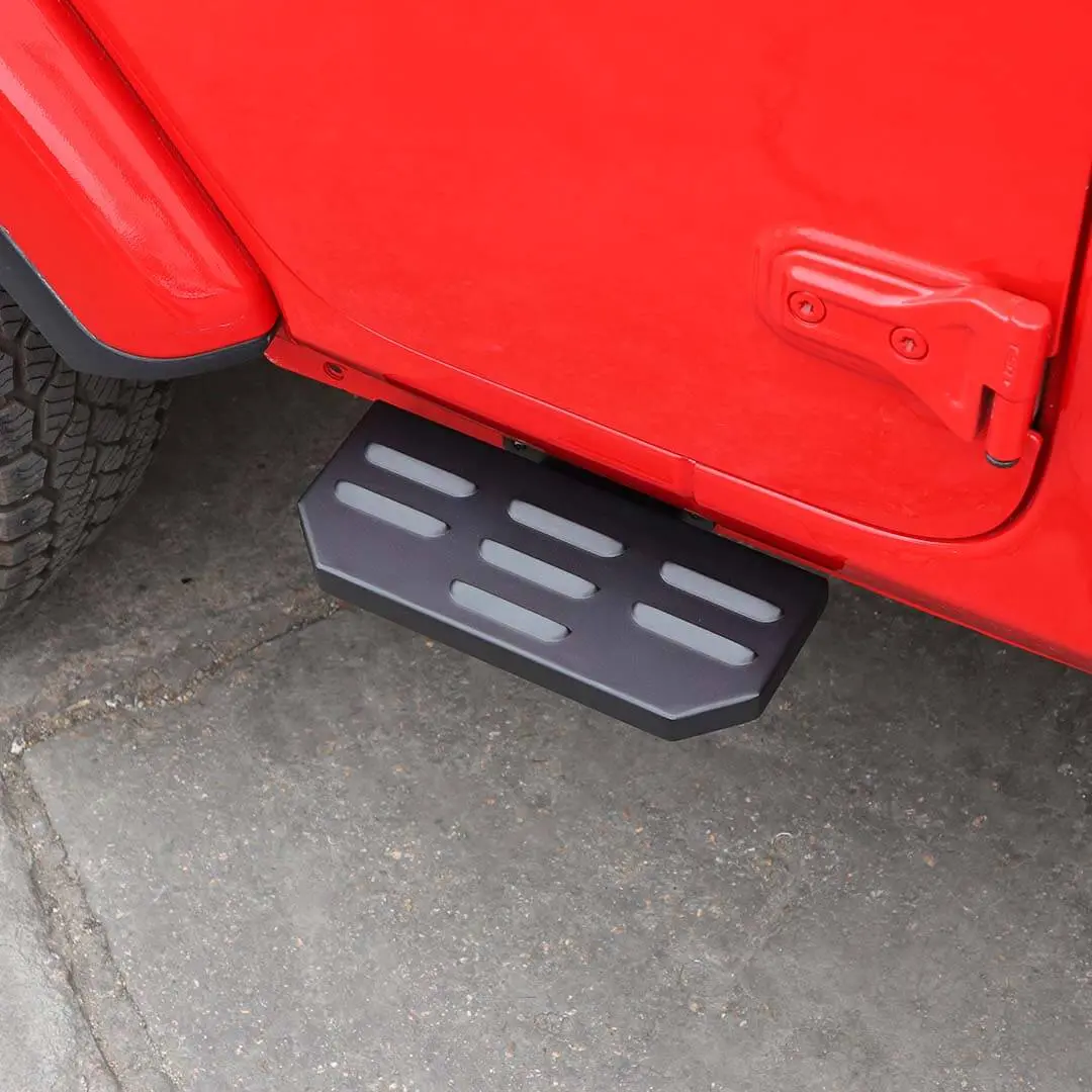 For 2018+ Jeep Wrangler JL & Gladiator JT Car Door Foot Step Pedal Accessories - Image 7