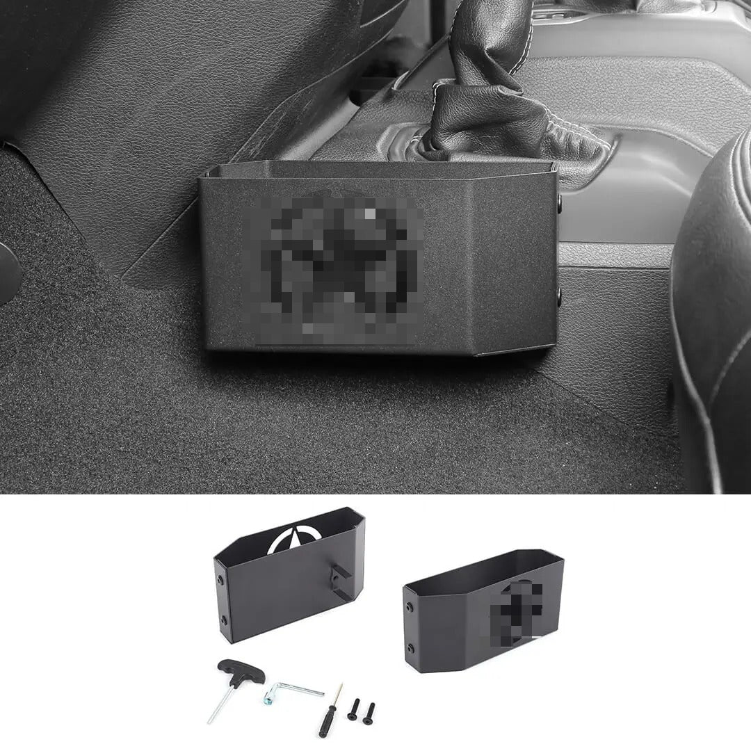 For 2018+ Jeep Wrangler JL & Gladiator JT Center Console Gear Shift Expansion Storage Box (2 pcs)