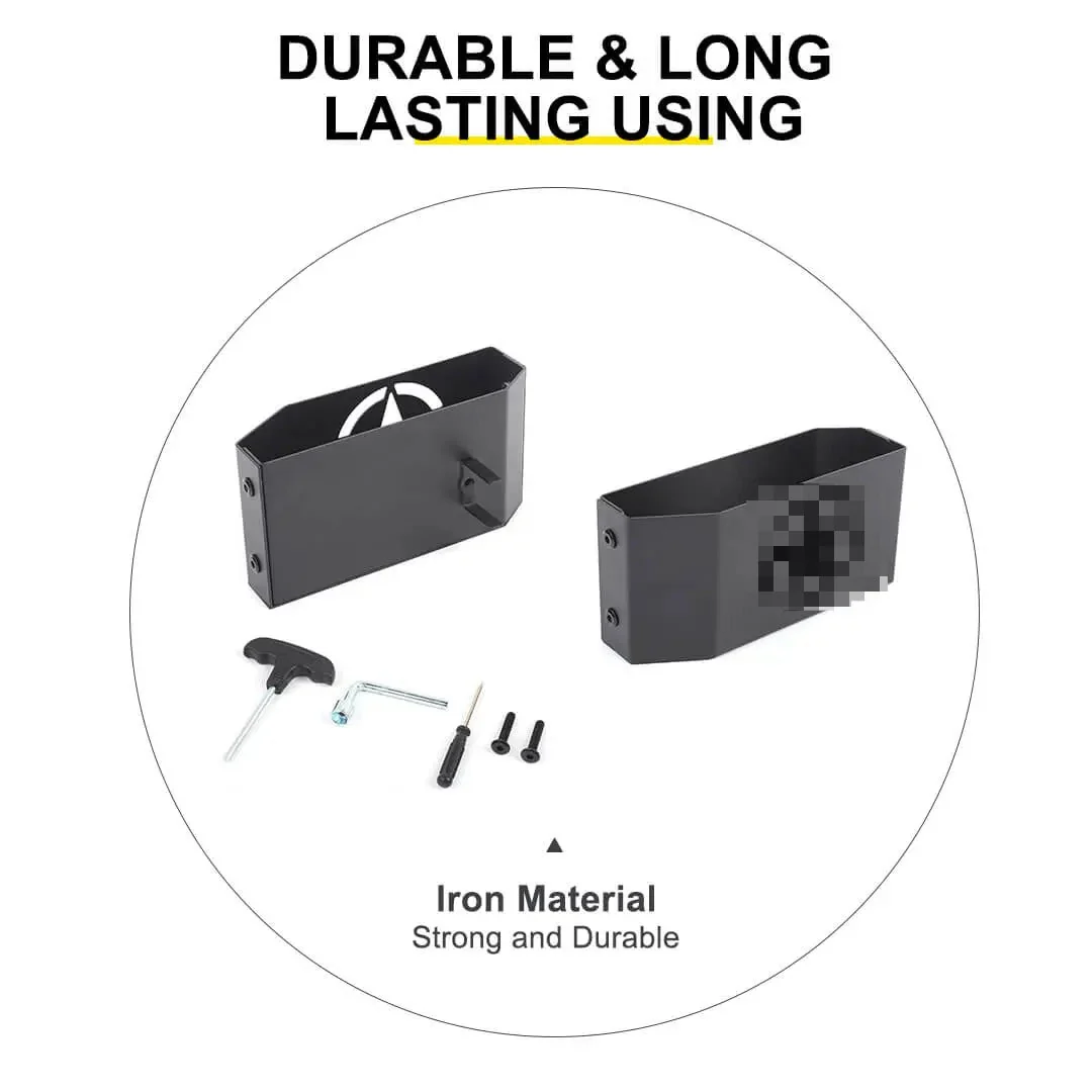 For 2018+ Jeep Wrangler JL & Gladiator JT Center Console Gear Shift Expansion Storage Box (2 pcs) - Image 12
