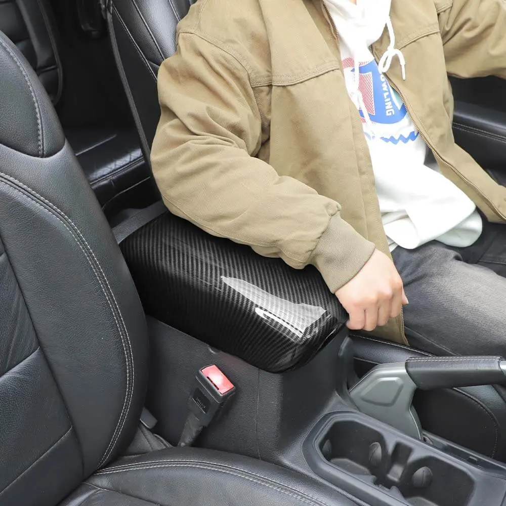 For 2018+ Jeep Wrangler JL & Gladiator JT Central Console Armrest Box Panel Cover Trim - Image 5