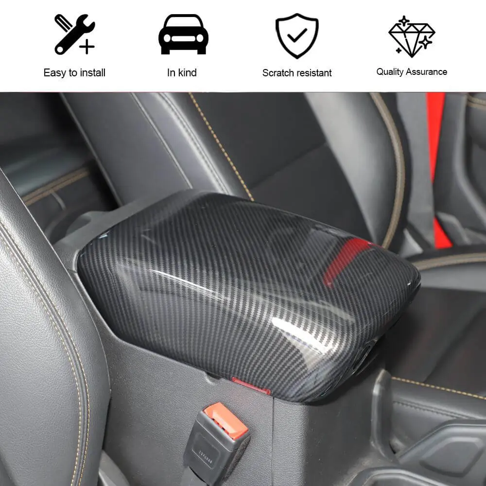 For 2018+ Jeep Wrangler JL & Gladiator JT Central Console Armrest Box Panel Cover Trim - Image 7
