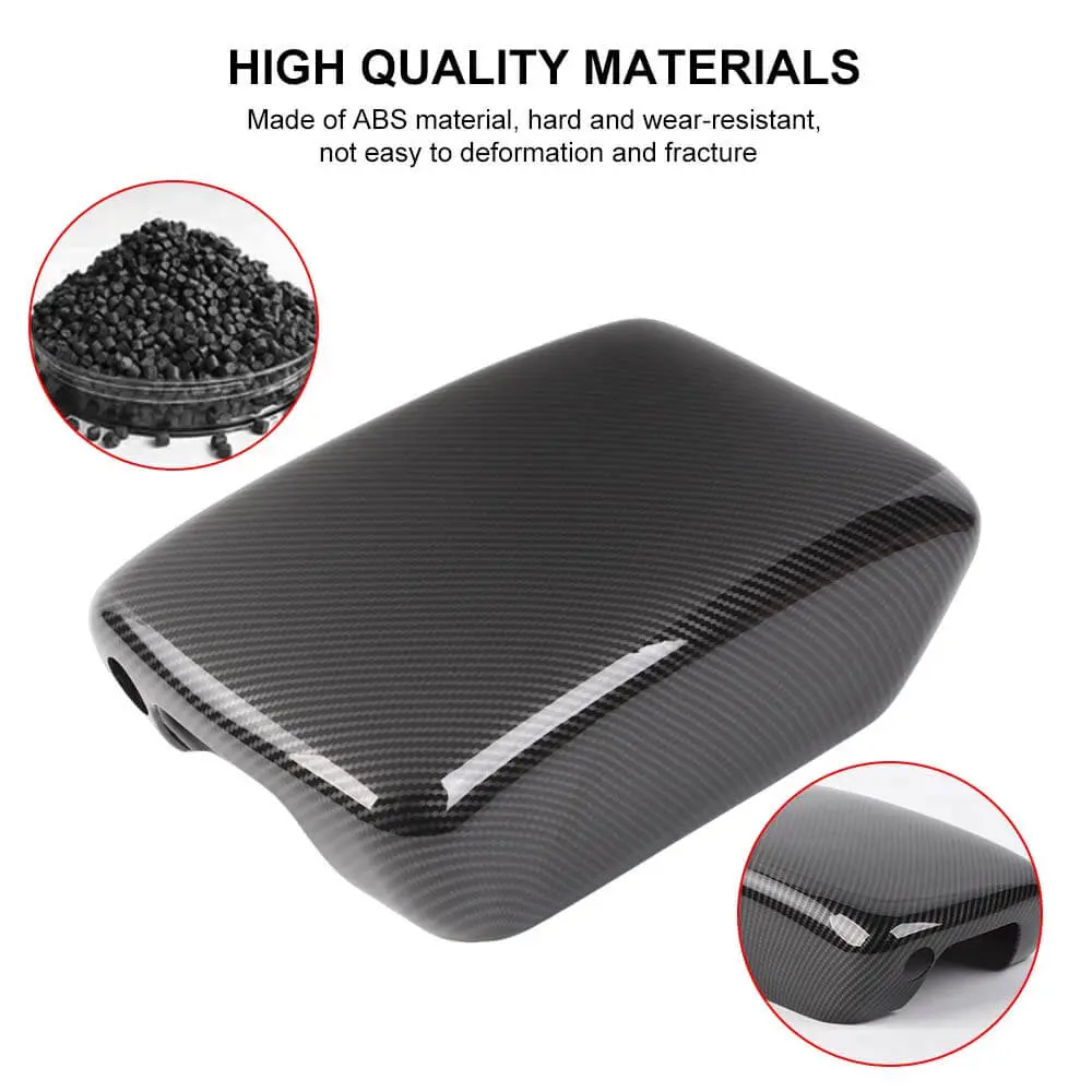 For 2018+ Jeep Wrangler JL & Gladiator JT Central Console Armrest Box Panel Cover Trim - Image 8